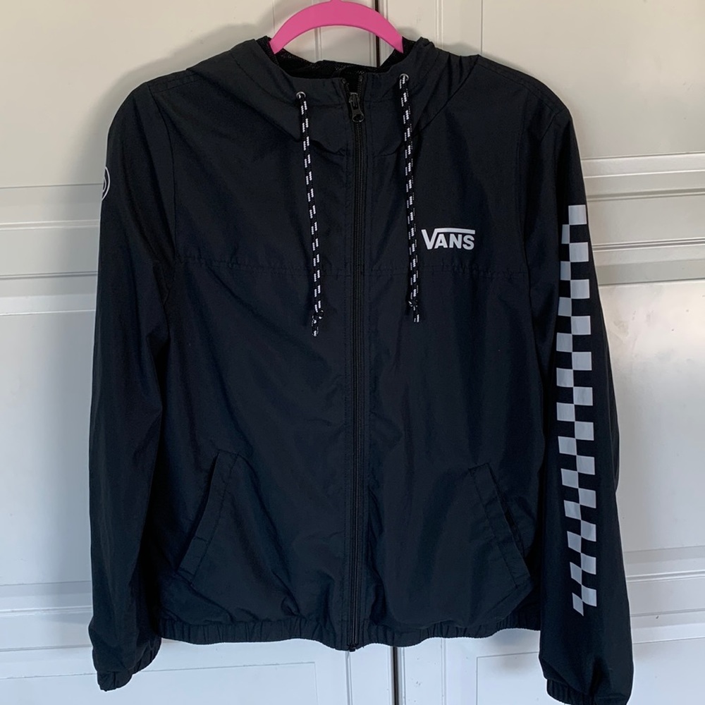 Vans windbreaker jacket. Womens L